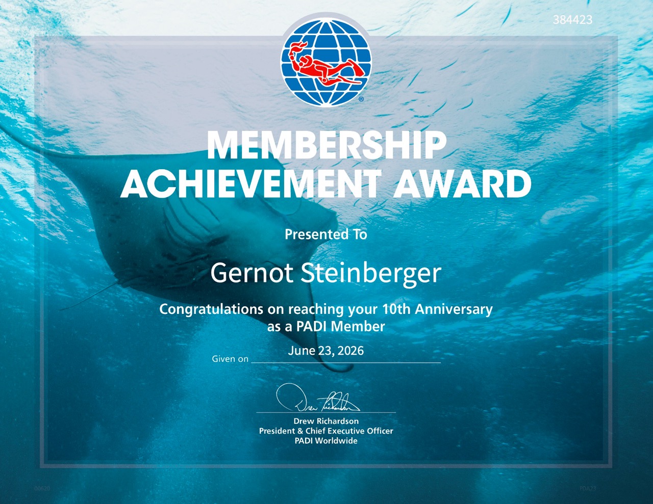 Achievement Award